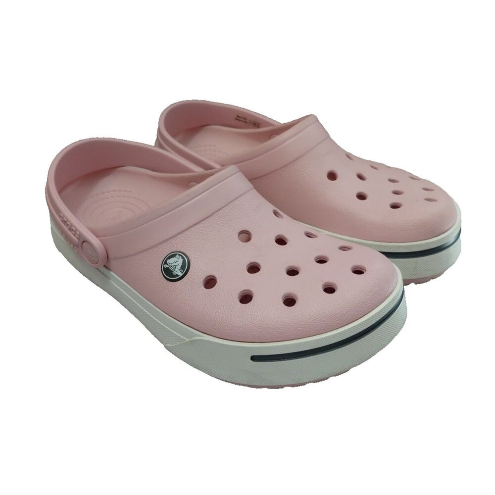 Crocs Unisex Adult Baya Band Clogs Ballerina Pink Women's 7/Men's 5